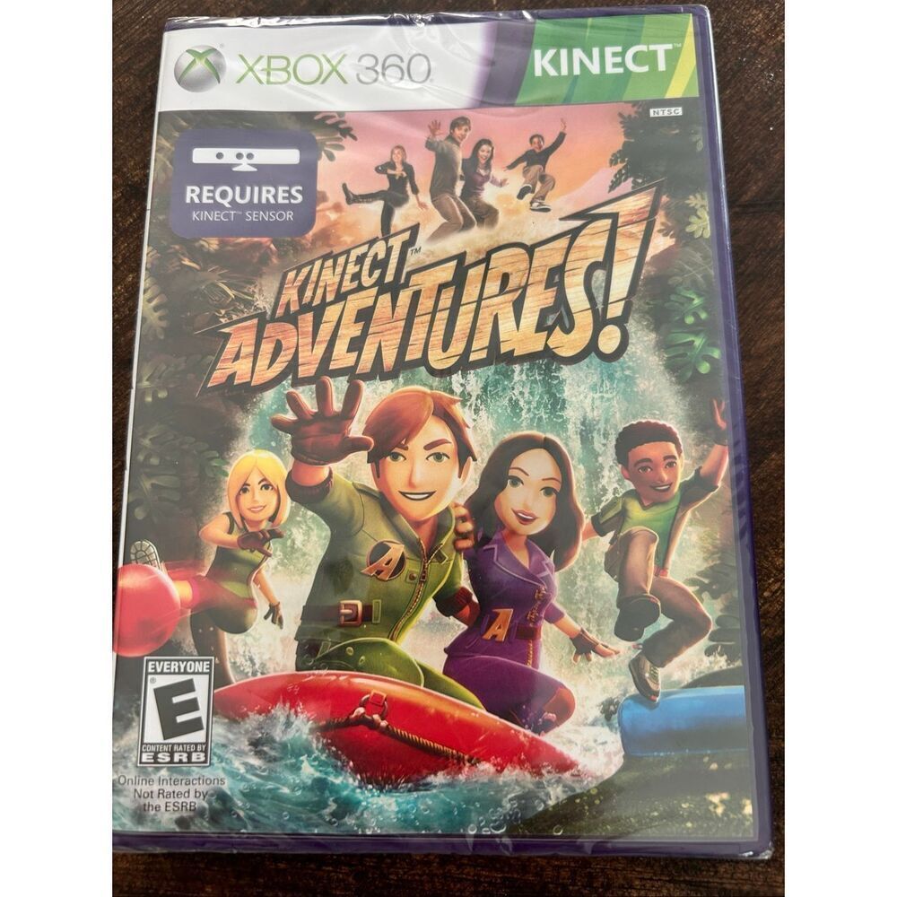 Kinect Adventures! Xbox 360 NEW wrapped
